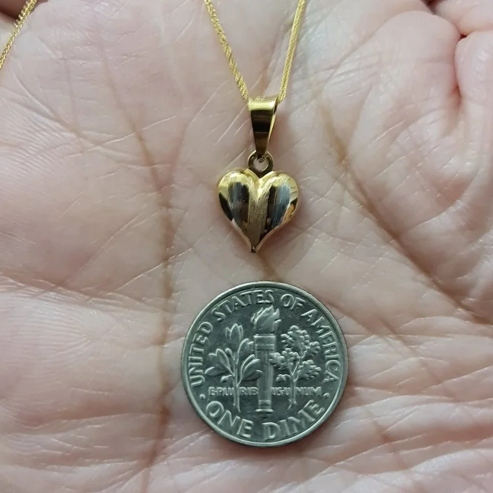Necklace with cute heart pendant - Picture 7 of 16